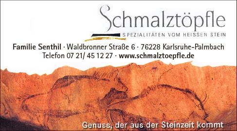 Gaststätte Schmalztöpfle Karlsruhe-Palmbach