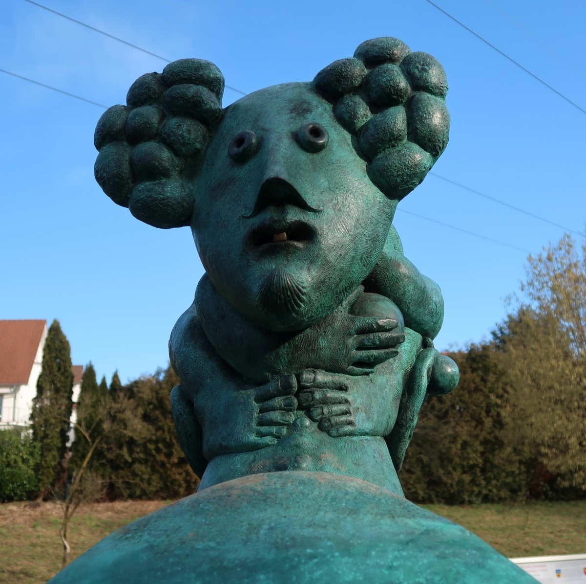 Skulptur „Resonanz“ von Jürgen Goertz 