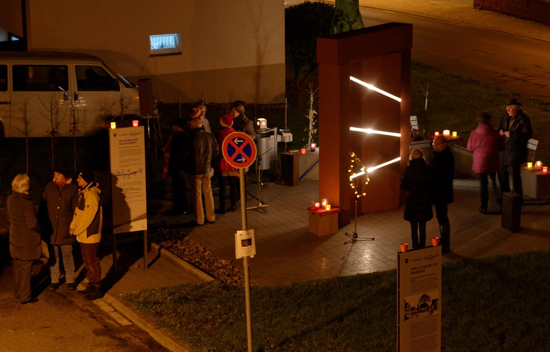 Advent 2016 am Waldenserplatz Advent 2016 am Waldenserplatz